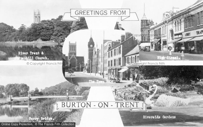 Photo of Burton Upon Trent, Composite c.1965