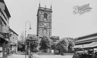 Burton upon Trent, St Modwen's Church c1955
