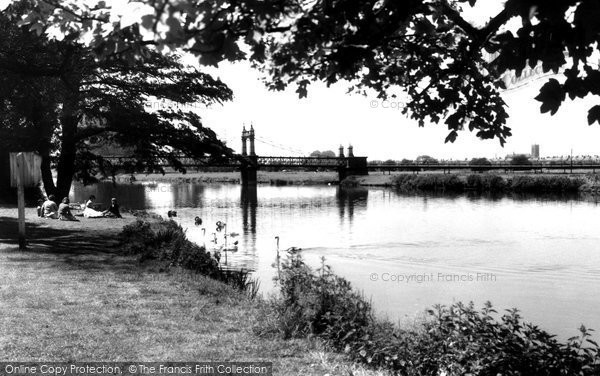 Photo of Burton Upon Trent, The River At Stapenhill 1961