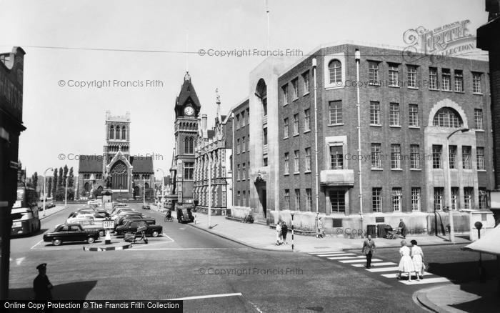 Photo of Burton Upon Trent, The Town Hall c.1960
