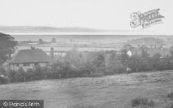 Welsh Coast And River Dee From Mill Lane c.1955, Burton