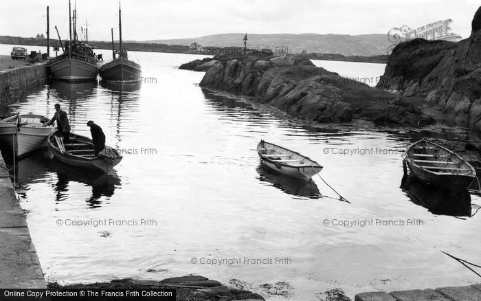 Photo of Burtonport, The Harbour c.1955