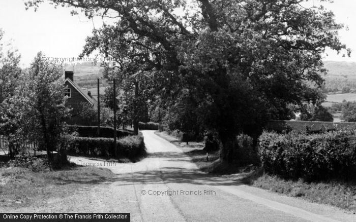 Photo of Burwash, General View From School Lane c.1960