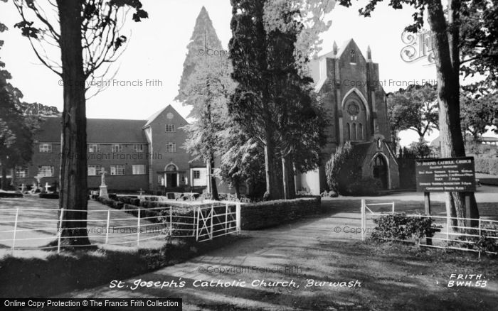 Photo of Burwash, St Joseph's Catholic Church c.1960