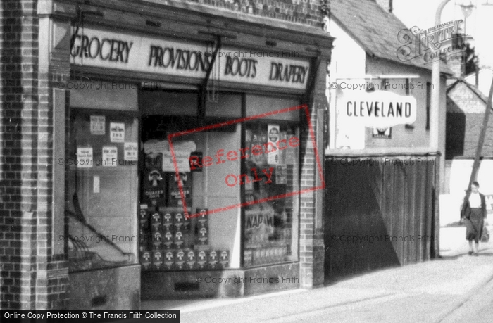 Photo of Burwell, Co Operative Store c.1955