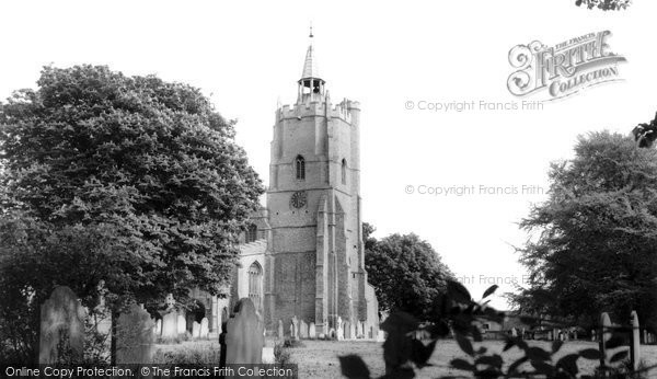 Photo of Burwell, St Mary's  Church c.1960