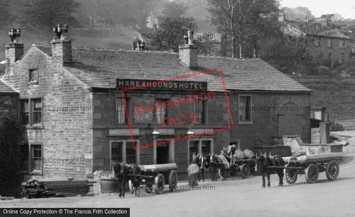 Photo of Bury, Hare And Hounds Hotel, Holcombe Hill 1896