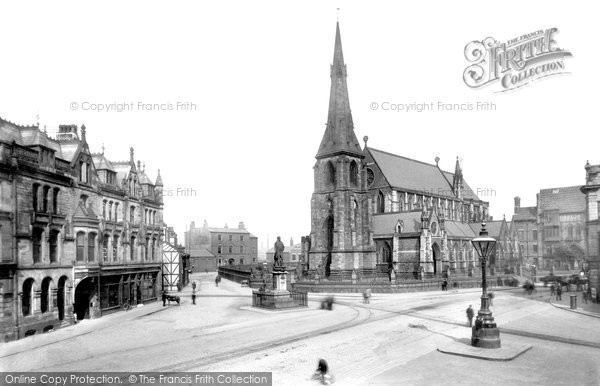 Photo of Bury, Market Place 1895