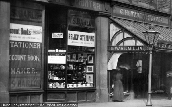 Photo of Bury, Shops In Fleet Street 1895