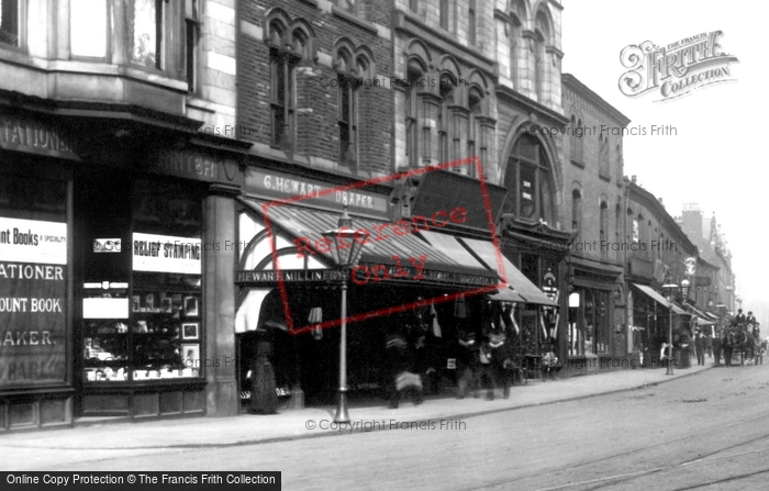 Photo of Bury, Shops In Fleet Street 1895