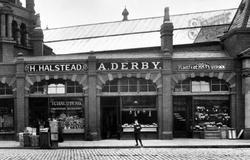 Shops On The Market 1902, Bury