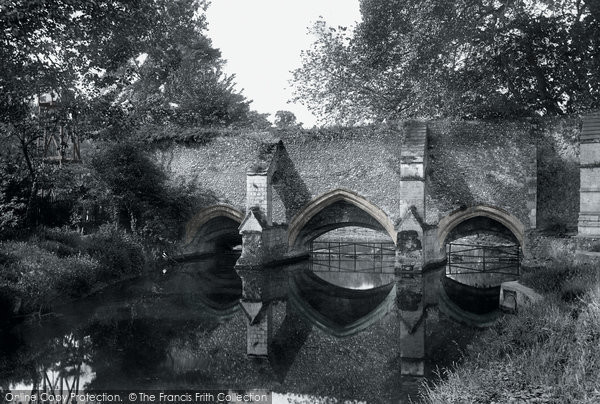 Photo of Bury St Edmunds, Abbey Bridge 1922