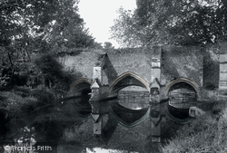 Abbey Bridge 1922, Bury St Edmunds