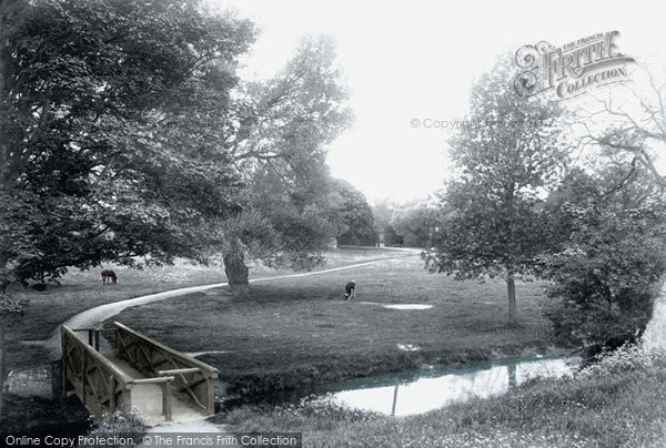 Photo of Bury St Edmunds, Abbey Gardens 1898