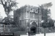 Abbey Gate 1922, Bury St Edmunds