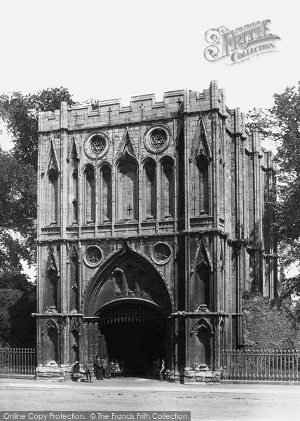 Photo of Bury St Edmunds, Abbey Gate c.1900