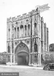 Abbey Gate c.1955, Bury St Edmunds
