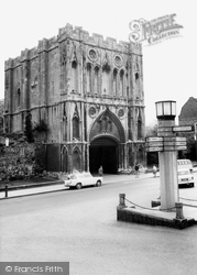 Abbey Gate c.1965, Bury St Edmunds