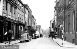 Abbeygate Street c.1950, Bury St Edmunds