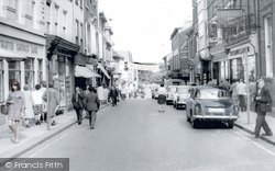 Abbeygate Street c.1965, Bury St Edmunds