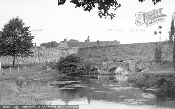 Photo of Bury St Edmunds, Abbots Bridge c.1955