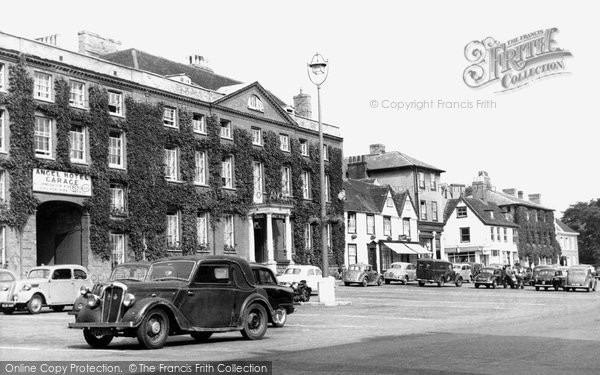 Photo of Bury St Edmunds, Angel Hill c.1955