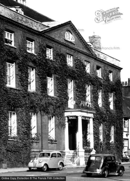 Photo of Bury St Edmunds, Angel Hotel, Angel Hill c.1955