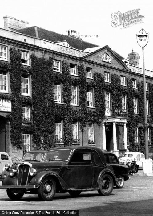 Photo of Bury St Edmunds, Angel Hotel c.1955