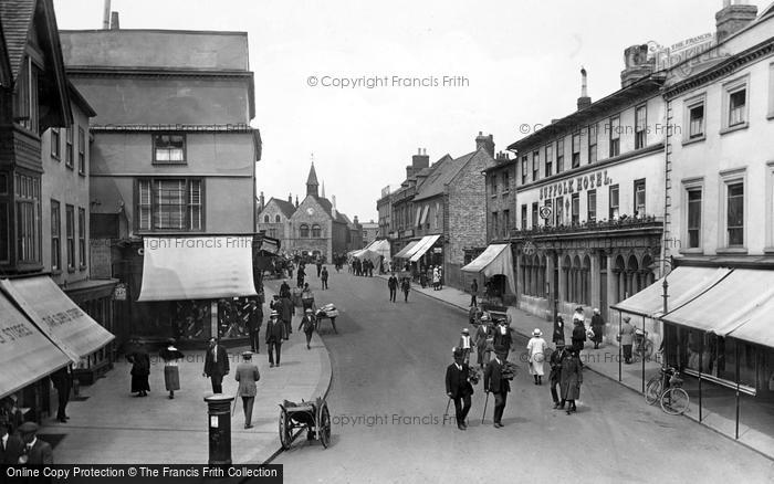 Photo of Bury St Edmunds, Butter Market 1922
