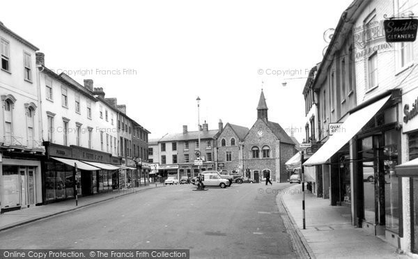 Photo of Bury St Edmunds, Butter Market c.1965