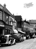 Buttermarket Shops c.1950, Bury St Edmunds
