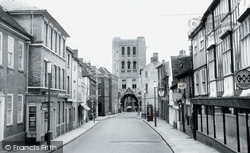 Churchgate Street c.1955, Bury St Edmunds