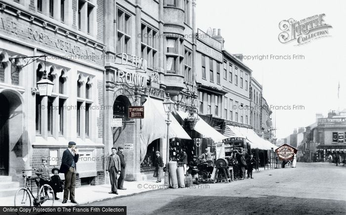 Photo of Bury St Edmunds, Cornhill 1898