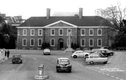 Council Building And Memorial, Angel Hill c.1965, Bury St Edmunds