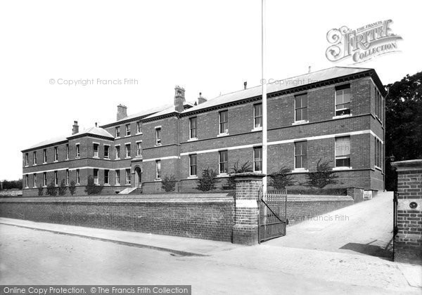 Photo of Bury St Edmunds, County Hospital 1898