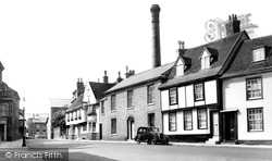 Crown Street c.1955, Bury St Edmunds