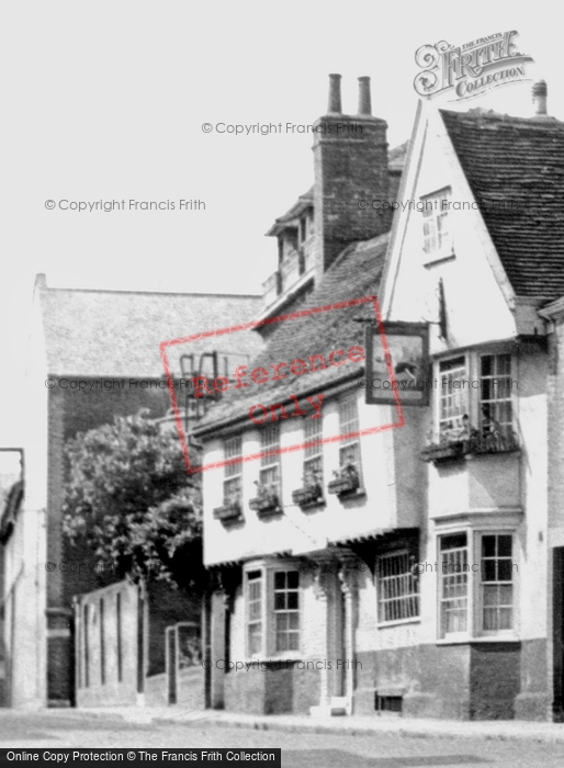 Photo of Bury St Edmunds, Dog And Partridge, Crown Street c.1955
