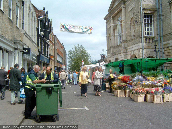 Photo of Bury St Edmunds, Flower Market 2004