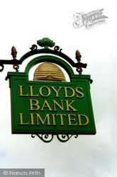 Lloyds Bank Sign 2004, Bury St Edmunds