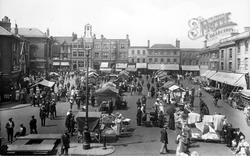 Market Place 1922, Bury St Edmunds