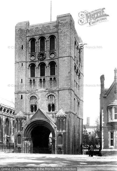 Photo of Bury St Edmunds, Norman Tower 1898