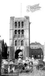 Norman Tower c.1955, Bury St Edmunds