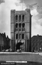 Norman Tower c.1963, Bury St Edmunds