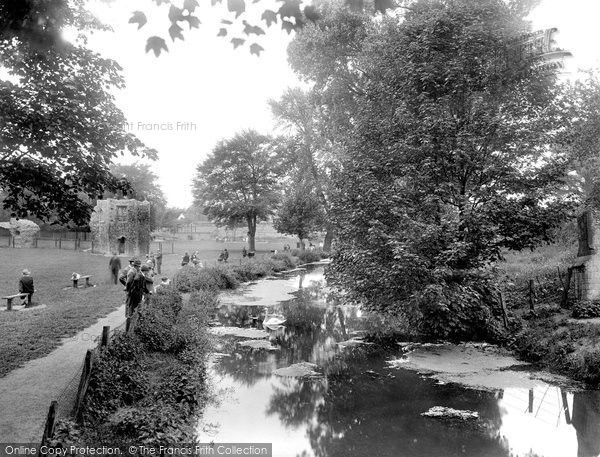 Photo of Bury St Edmunds, River Lark 1929