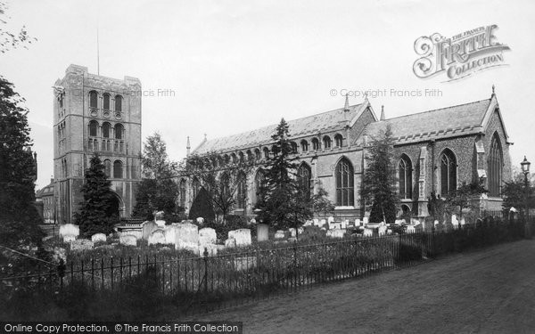 Photo of Bury St Edmunds, St James's Cathedral Church 1898