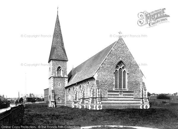 Photo of Bury St Edmunds, St Peter's Church 1895