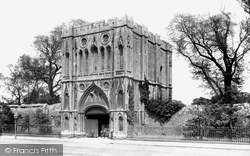 The Abbey Gateway 1898, Bury St Edmunds