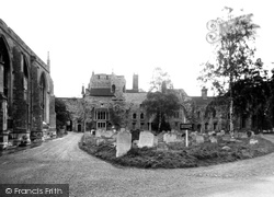 The Abbey Ruins c.1955, Bury St Edmunds
