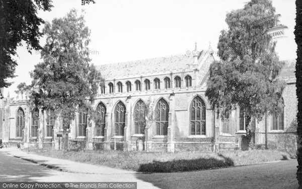 Photo of Bury St Edmunds, The Cathedral c.1960