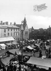 The Cornhill Market 1922, Bury St Edmunds